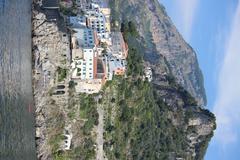 Amalfi Coast viewed from the sea