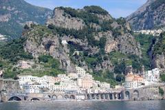 Atrani viewed from the sea