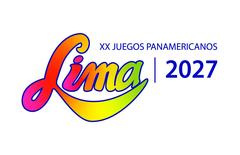 Candidature logo for Lima 2027 Pan American Games