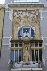 Huis Cauchie Art Nouveau facade Brussels