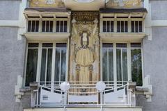 Art Nouveau house Maison Cauchie in Etterbeek