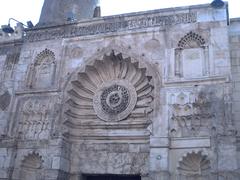 Front Aqmar mosque in Qahira