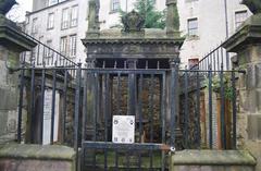 Burial vault at Greyfriars