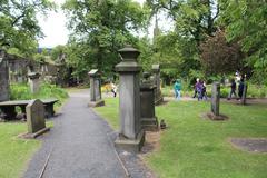 Greyfriars Cemetery in Edinburgh