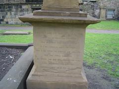 Gaelic inscription on Duncan Ban MacIntyre's Memorial in Greyfriars Kirkyard, Edinburgh