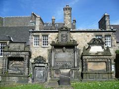 East wall of Greyfriars Kirkyard