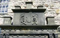 17th-century tomb sculpture in Greyfriars Kirkyard