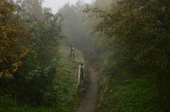 trench from World War II at Military Memorial Park Pákozd