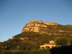 Baou de Saint-Jeannet scenic view