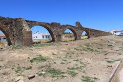 Arcos de El Cobre aqueduct in Algeciras, Spain