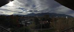 Panoramic view over Santiago, Chile