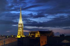 St Michel Church and tower in Bordeaux