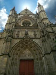 North entrance of the Basilica of St. Michael in Bordeaux, France