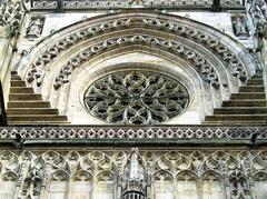 Detail of Basilic Saint Michel in Bordeaux, France