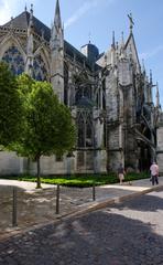 Historical church in Troyes, France