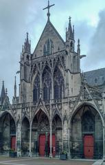 façade of Basilica of Saint-Urbain in Troyes