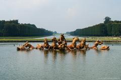 Apollon fountain at the Palace of Versailles in France