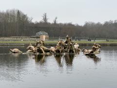 Bassin du Char d'Apollon at Château de Versailles garden