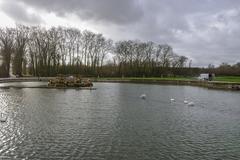 Bassin d'Apollon in the Gardens of the Palace of Versailles