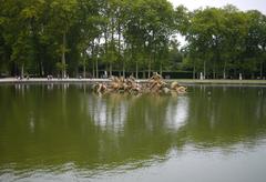 Bassin d'Apollon in the Park of Château de Versailles