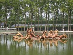 Palace of Versailles Gardens with the Fountain of Apollo