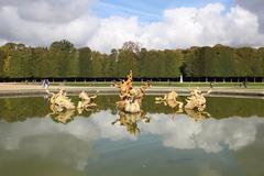 Dragon's Pool in the Palace of Versailles, France