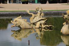 Dragon's pool at the Palace of Versailles