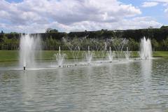 Bassin du Miroir at Versailles Palace Garden during Grandes Eaux Musicales 2013