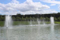 Bassin du Miroir during Grandes Eaux Musicales 2013 at the Palace of Versailles gardens