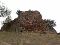 Castillo de Otíñar northwestern corner