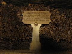 Bones from the former Magdeleine cemetery in the Paris catacombs