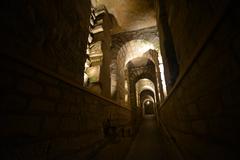 The Catacombs of Paris underground ossuaries