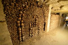 Catacombs of Paris underground ossuaries