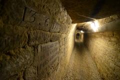 Catacombs of Paris entrance view