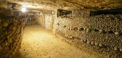 Catacombs of Paris underground ossuaries