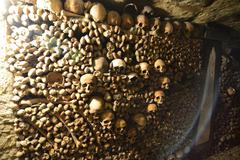 The Catacombs of Paris underground ossuaries