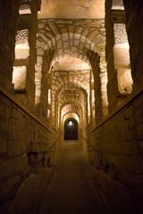 Passage des doubles carrières in the Catacombs of Paris