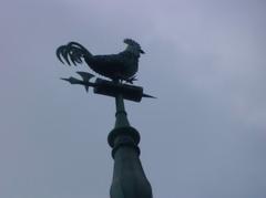 Tour de l'Île bell tower and rooster weather vane