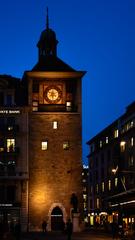 Geneva clock tower