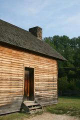 Historic Bennett Place farmhouse in Durham, North Carolina