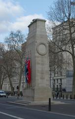 The Cenotaph war memorial on Whitehall, London