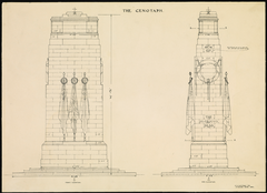 Cenotaph sketch by Sir Edwin Lutyens