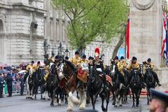 King's Procession at the Coronation of Charles III and Camilla