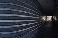 Irish Hunger Memorial in Battery Park City, NYC