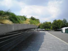 Irish Hunger Memorial in New York City photographed by David Shankbone on August 20, 2006