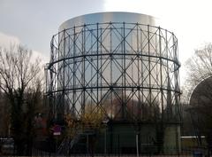 360° Gasometer with the world's largest 360° panorama by artist Yadegar Asisi