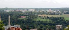 Neubausiedlung Haidach with Buckenberg in Pforzheim, Germany