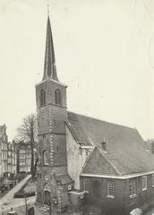 Postcard view of Begijnenhof Hervormde Kerk