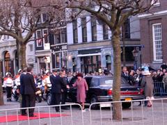 Queen Elizabeth II and the Duke of Edinburgh visiting an English church