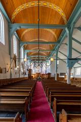 Interior of English Reformed Church in Amsterdam